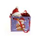 Mini Gift Bag Pupazzo di Neve (7 cm) - Ceramica. n°1