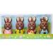 Set di 4 conigli 3D - Cioccolato (40 g). n°1