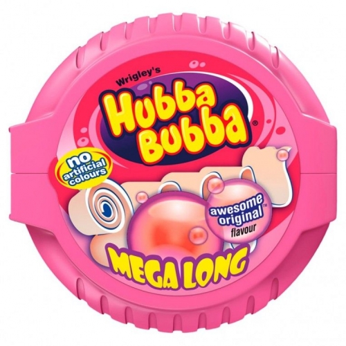 Rotolo di gomma da masticare Hubba-Bubba Fancy Fruit - 56g 