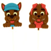 1 lecca lecca Paw Patrol 30 g - Cioccolato Stella