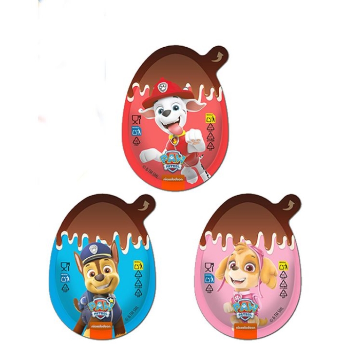 Paw Patrol Uovo a sorpresa per snack 