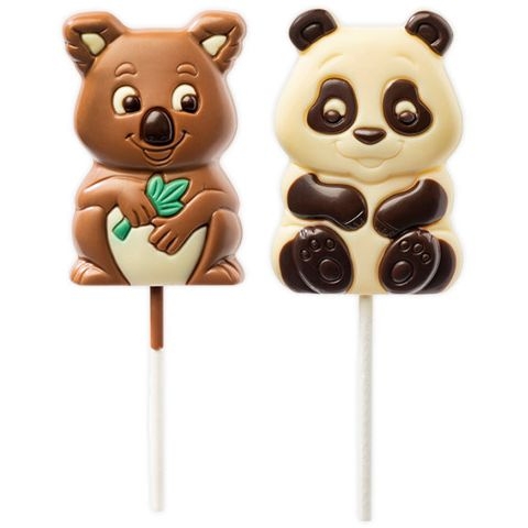 1 lecca-lecca al cioccolato