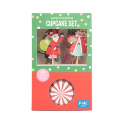 Kit 24 cupcake e decorazioni - L officina di Babbo Natale. n3