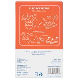Kit di 24 piatti e decorazioni per cupcake - Happy Birthday. n°4