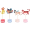 Kit di 24 contenitori e decorazioni per cupcake - Animali safari images:#2