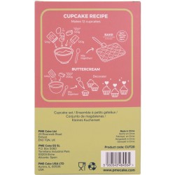 Kit di 24 contenitori e decorazioni per cupcake - Animali safari. n4