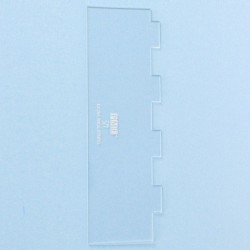 Lisciatore per bordi a righe extra large - 25 cm. n1