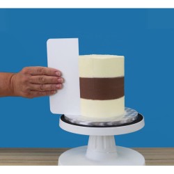 Lisciatore per bordi a anelo per torta da 10-15 cm - 25 cm. n4