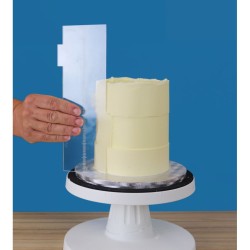 Lisciatore per bordi a anelo per torta da 20-25 cm - 25 cm. n3