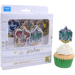 15 Cake Topper di Harry Potter - Stemma di Hogwarts. n2