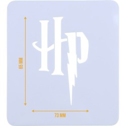 Stencil per torte Harry Potter - Logo HP. n2