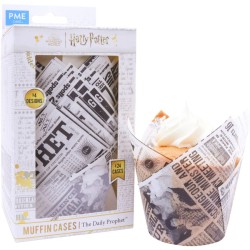 24 pirottini per cupcake a forma di tulipano - Harry Potter. n°2