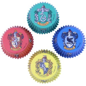 60 pirottini per cupcake Harry Potter - Casa di Hogwarts