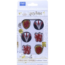 6 decorazioni in zucchero Harry Potter - Grifondoro. n°7
