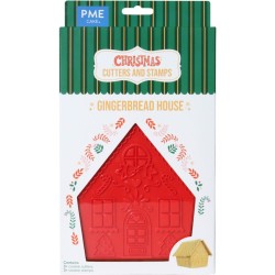 Set di 3 formine per biscotti con timbri - Casetta di Pan di Zenzero. n5
