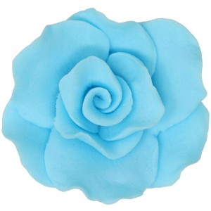 Rosa blu (4 cm) - zucchero
