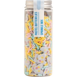 Sprinkles di farfalle pastello - 60 g. n�2
