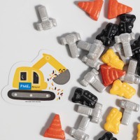 Sprinkles di zucchero Cantieri edili - 25 g