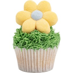12 dolcetti di marshmallow - Fiori pastello. n�5