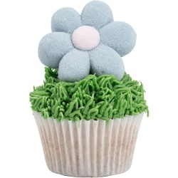 12 dolcetti di marshmallow - Fiori pastello. n�8