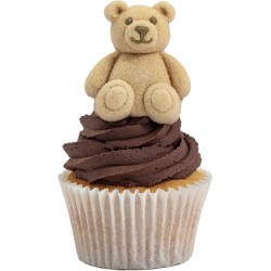 12 dolcetti di marshmallow - Orsetto di peluche. n�3