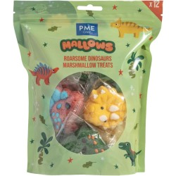 12 dolcetti di marshmallow a tema dinosauri. n�1