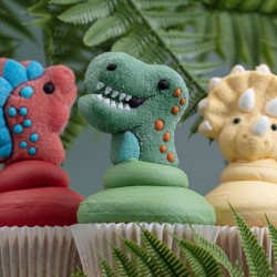 12 dolcetti di marshmallow a tema dinosauri. n�2
