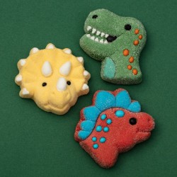 12 dolcetti di marshmallow a tema dinosauri. n�3