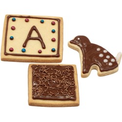 Glassa per biscotti al cioccolato fondente 120 g. n�1