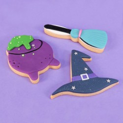 Set di 3 formine per biscotti - Strega. n°1