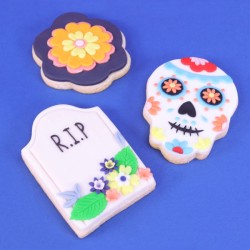 Set di 3 formine per biscotti - Giorno dei Morti. n°2