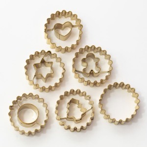 Set di 6 formine per biscotti - Natale