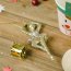 13 Mini Decorazioni da appendere di Natale Oro (2,5 cm)