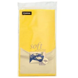 Tovaglia gialla Soft Collection (180 cm)