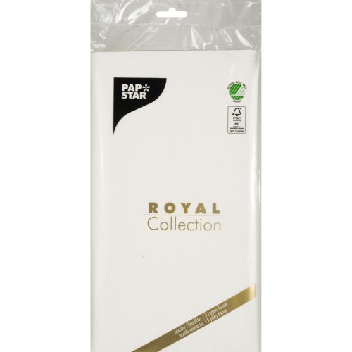 Tovaglia bianca Royal Collection (180 cm) 