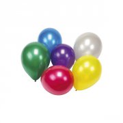 25 Palloncini Colori metallizzati