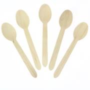10 Cucchiai di legno - Biodegradabile