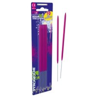 10 candele magiche - Rosa