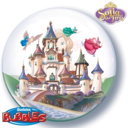 Palloncino Bubble piatto Principessa Sofia. n1
