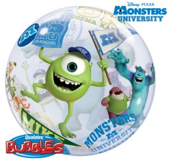 Palloncino Bubble piatto Monsters University. n1