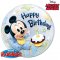 Palloncino Bubble Helium Mickey 1 anno images:#0