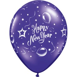 Lotto di 25 Palloncini Happy New Year. n4