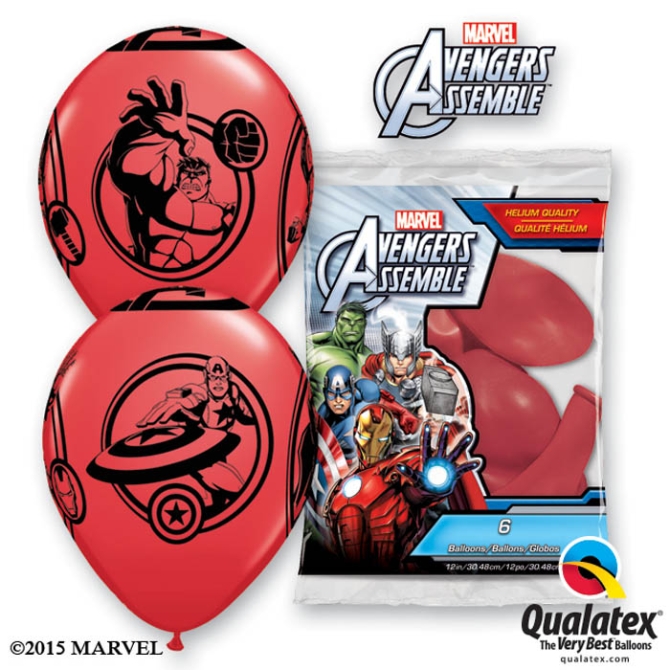 6 Palloncini Avengers 