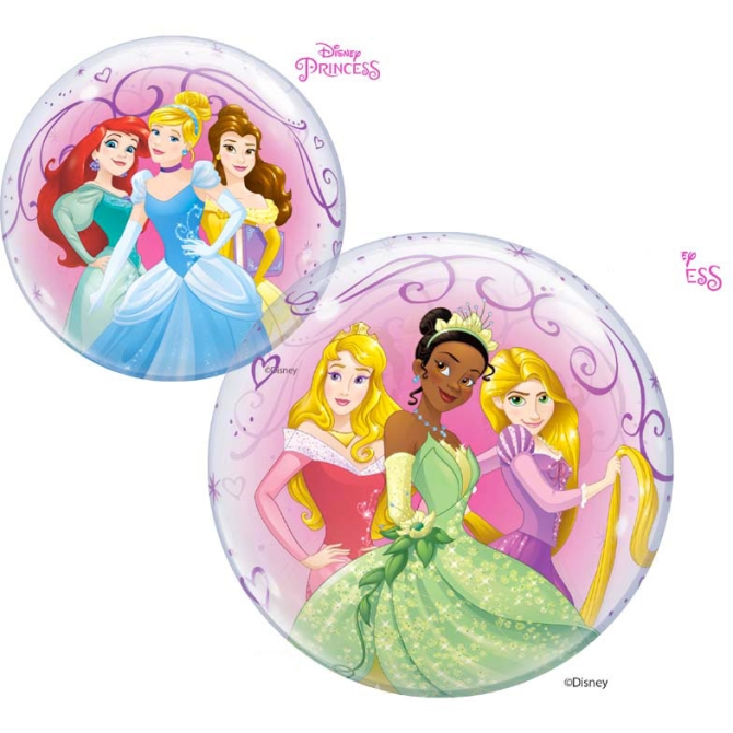 Palloncino Bubble piatto Principessa Disney 