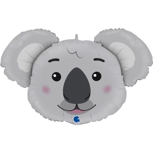 Palloncino Gigante Testa di Koala - 94 cm