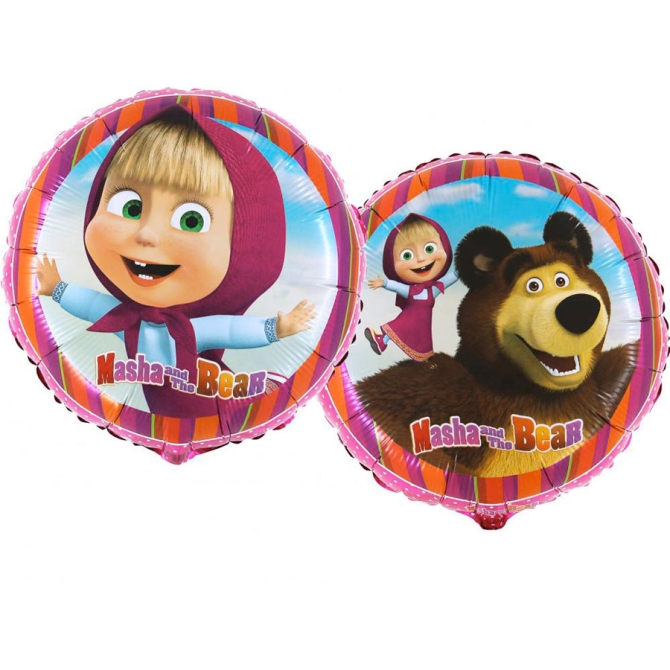 Palloncino Mylar Masha e Orso 
