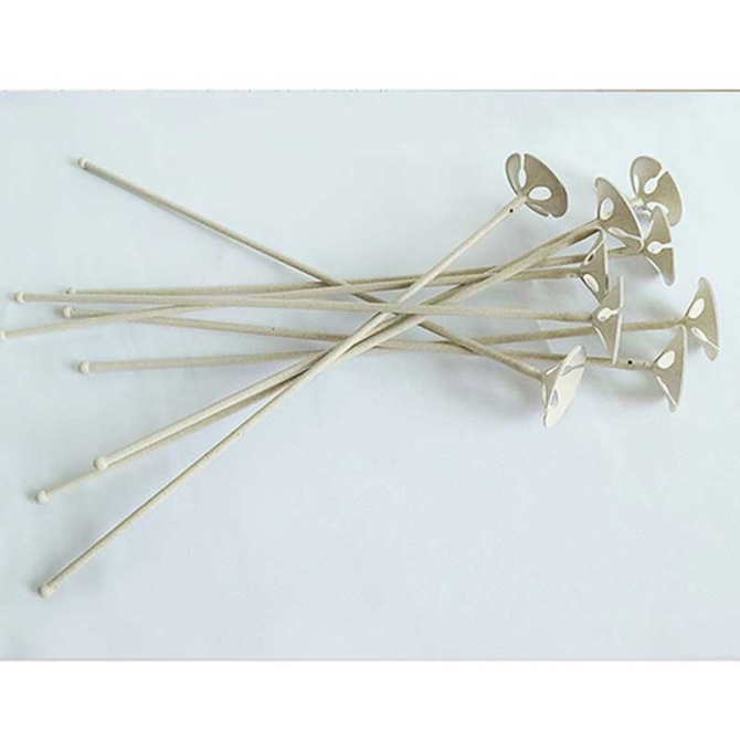 10 Asticelle per palloncini Biodegradabili 