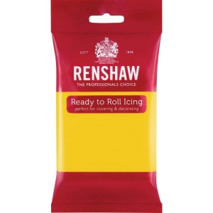 Pasta di zucchero Giallo pastello 250g Renshaw