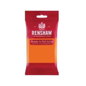 Pasta di zucchero Arancione pop 250g Renshaw