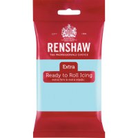 Pasta di zucchero extra Renshaw azzurro 250g